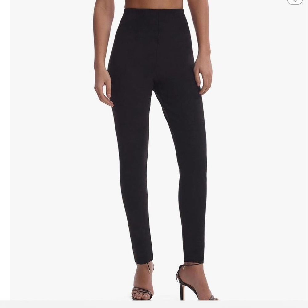 Commando Faux Suede Leggings. Black